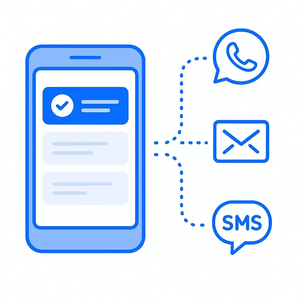 Notificações de entrega